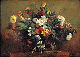 Flowers by Eugene Delacroix